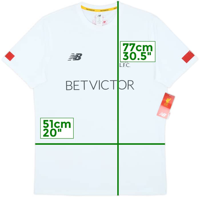 Camiseta de entrenamiento New Balance del Liverpool 2019-20 (L)