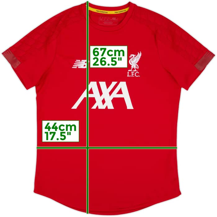 2019-20 Liverpool New Balance Training Shirt - 7/10 - (Women's S)