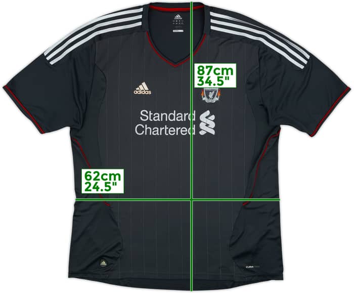 2011-12 Liverpool Away Shirt - 5/10 - (3XL)