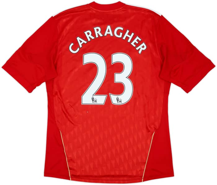 2010-12 Liverpool Home Shirt Carragher #23 - 7/10 - (L)