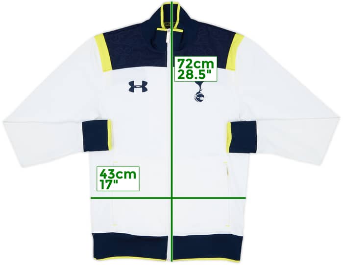 2014-15 Tottenham Under Armour Track Jacket - 8/10 - (S)