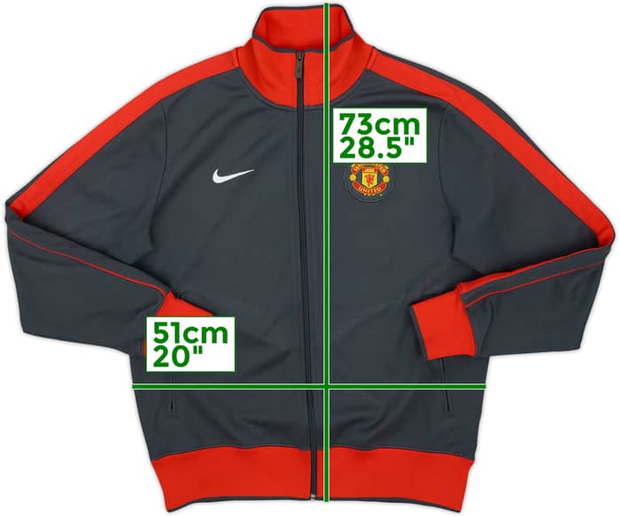 2010-11 Manchester United Nike Track Jacket - 9/10 - (M)