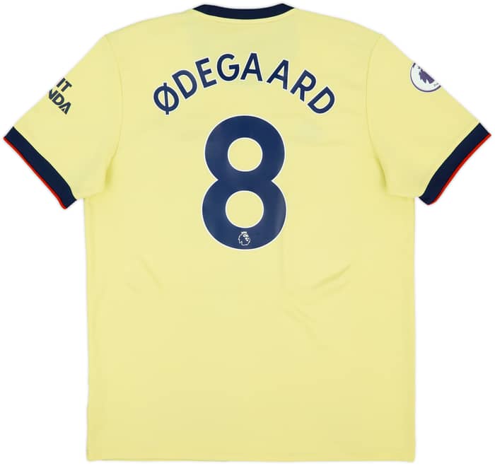 2021-22 Arsenal Away Shirt Odegaard #8 - 7/10 - (XL)