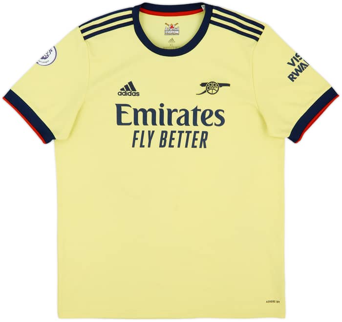 2021-22 Arsenal Away Shirt Odegaard #8 - 7/10 - (XL)
