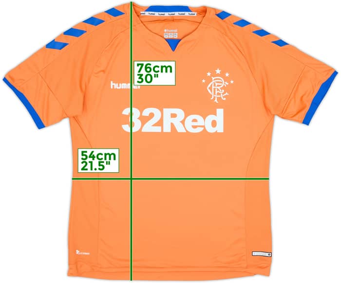 2018-19 Rangers Third Shirt - 9/10 - (XL)