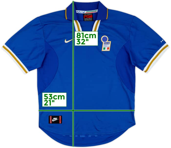 1996-97 Italy Home Shirt - 6/10 - (L)