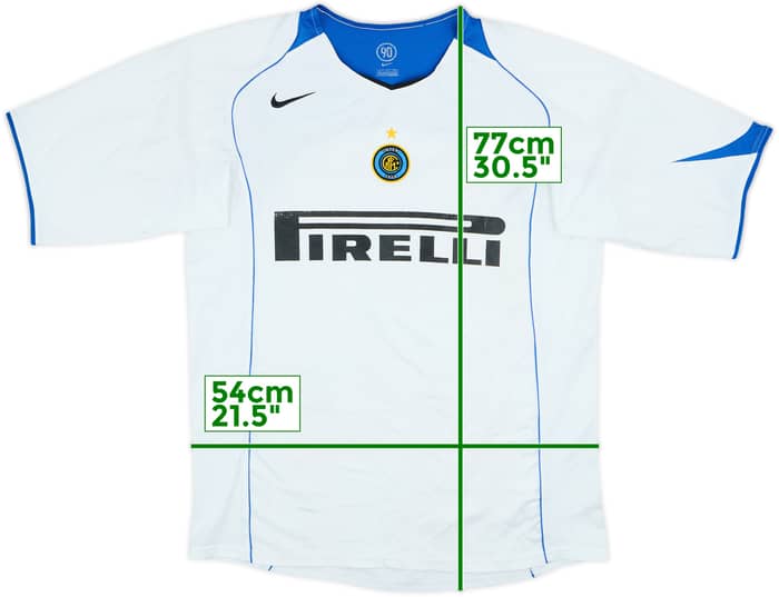 2004-05 Inter Milan Away Shirt - 5/10 - (L)