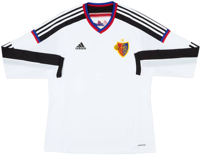 2014-15 FC Basel Authentic Away L/S Shirt - 7/10 - (L)