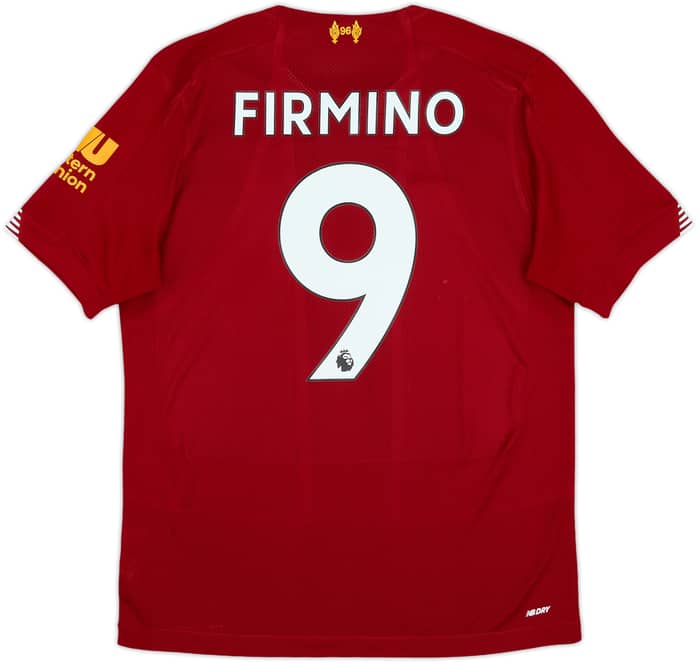 2019-20 Liverpool Home Shirt Firmino #9 - 8/10 - (S)
