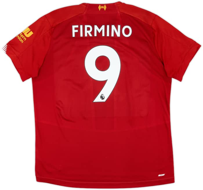 2019-20 Liverpool Home Shirt Firmino #9 - 8/10 - (XL)