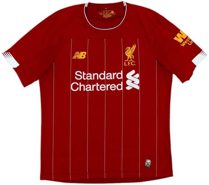 2019-20 Liverpool Home Shirt Virgil #4 - 6/10 - (S)