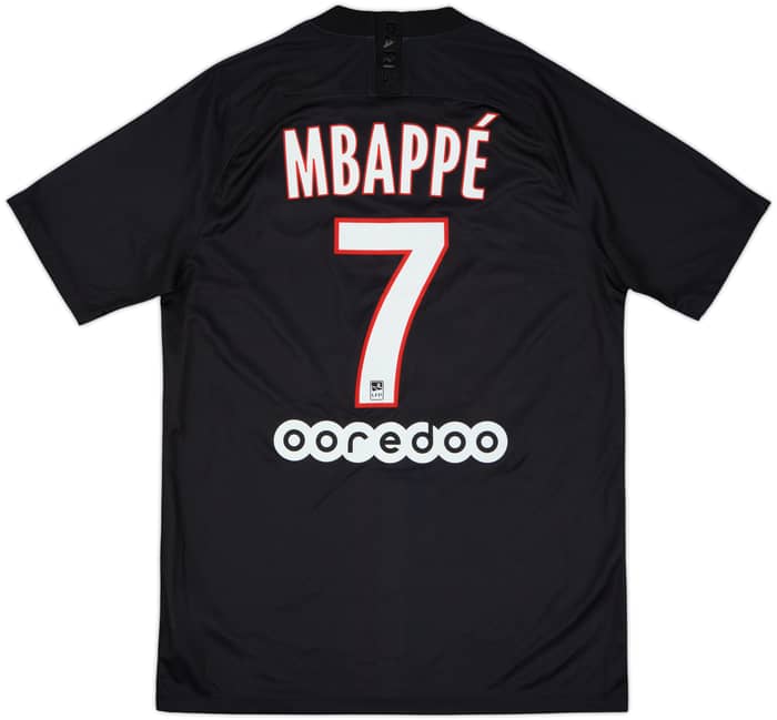 2019-20 Paris Saint-Germain Fourth Shirt Mbappe #7 - 8/10 - (M)