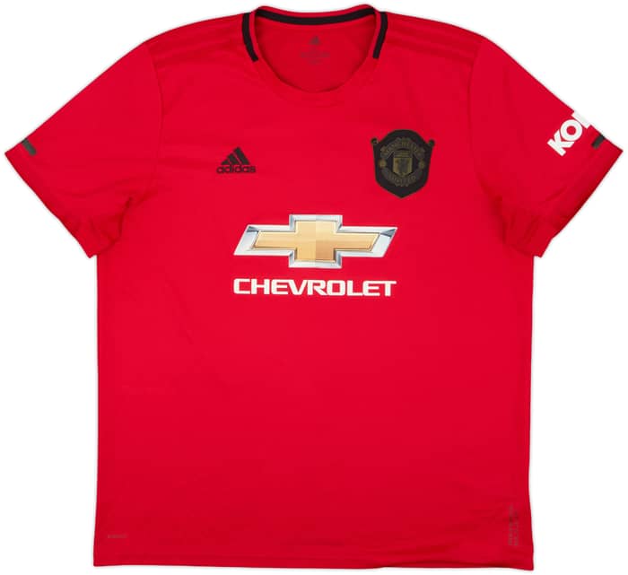 2019-20 Manchester United Home Shirt Pogba #6 - 7/10 - (XL)