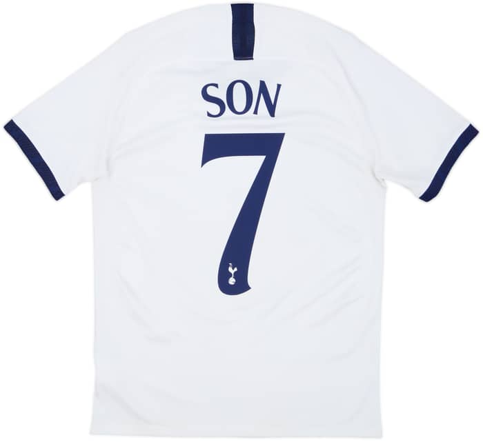 2019-20 Tottenham Home Shirt Son #7 - 8/10 - (S)