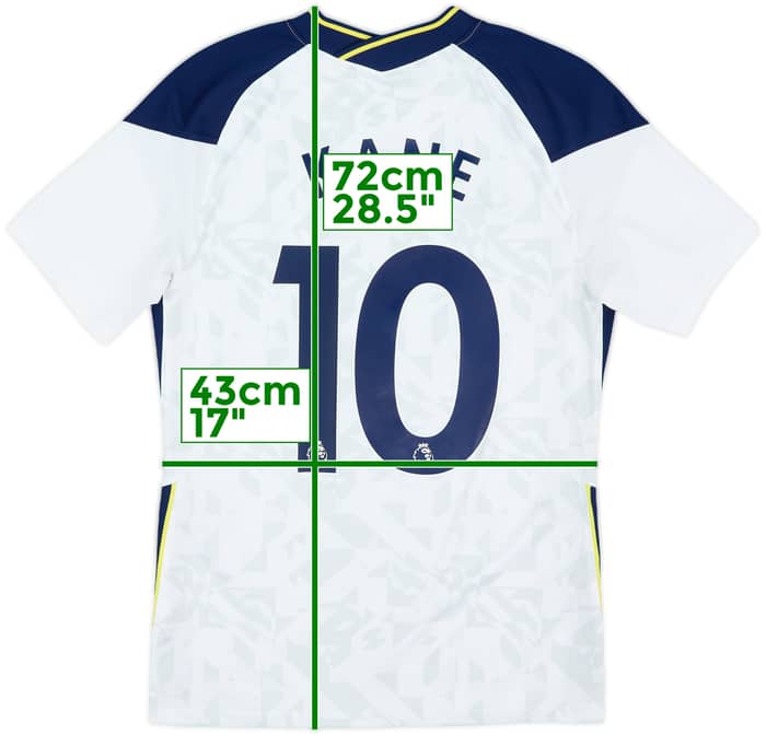 2020-21 Tottenham Home Shirt Kane #10 - 10/10 - (S)