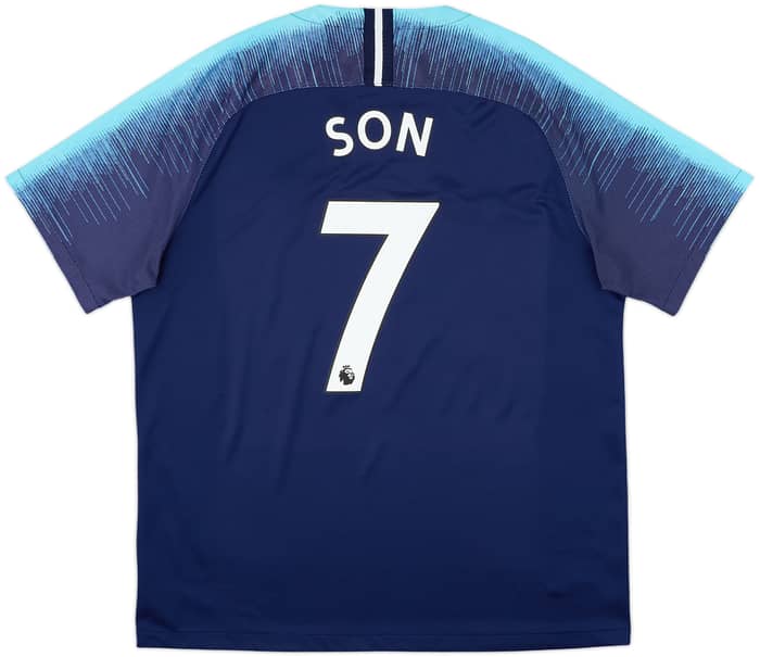 2018-19 Tottenham Away Shirt Son #7 - 9/10 - (XL)