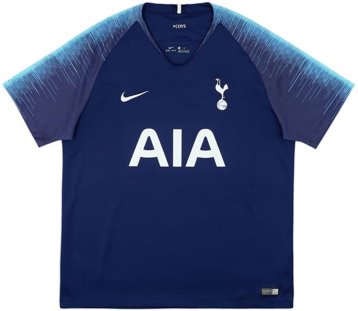 2018-19 Tottenham Away Shirt Son #7 - 9/10 - (XL)