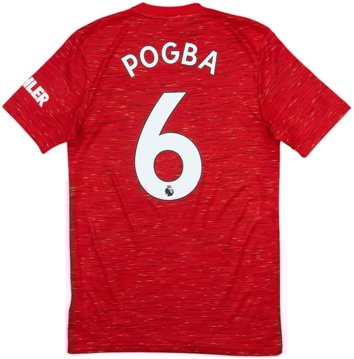 2020-21 Manchester United Home Shirt Pogba #6 - 10/10 - (S)
