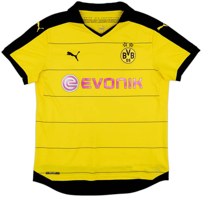 2015-16 Borussia Dortmund Home Shirt - 5/10 - (XL)
