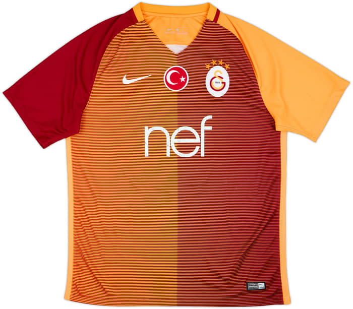 2016-17 Galatasaray Home Shirt Sneijder #10 - 5/10 - (L)