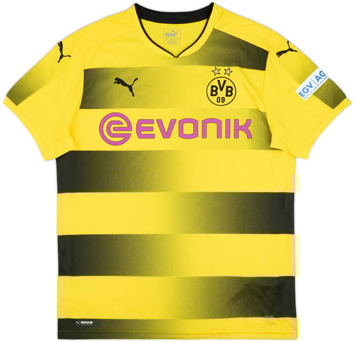 2017-18 Borussia Dortmund Home Shirt - 10/10 - (L)