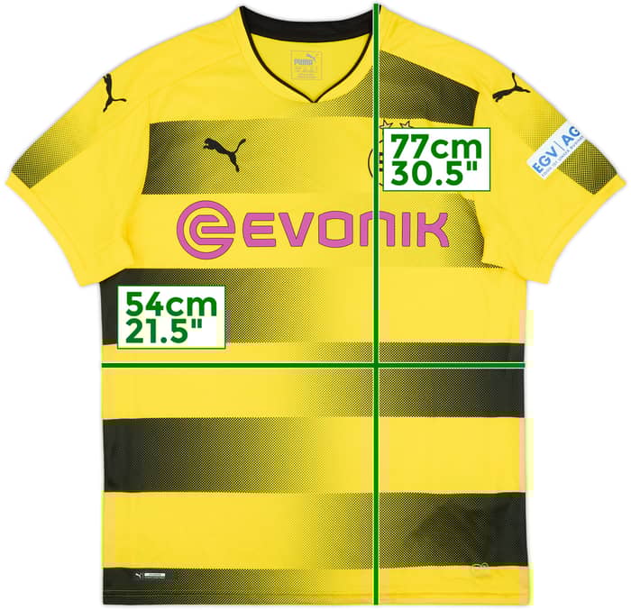 2017-18 Borussia Dortmund Home Shirt - 10/10 - (L)