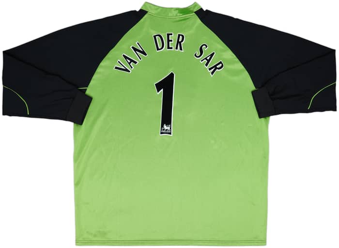 2003-05 Fulham GK Shirt Van Der Sar #1 - 8/10 - (XXL)
