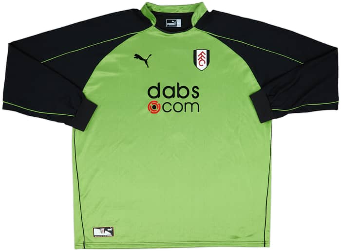 2003-05 Fulham GK Shirt Van Der Sar #1 - 8/10 - (XXL)
