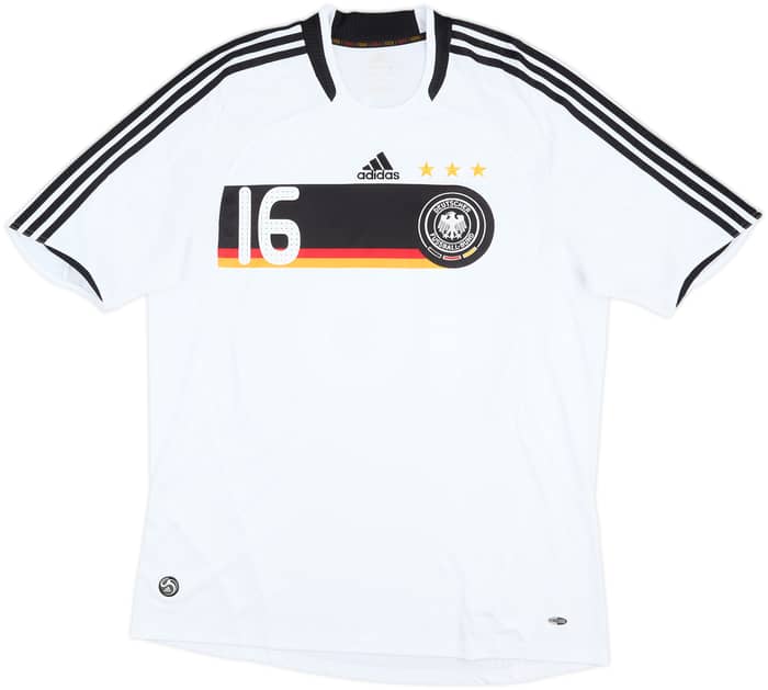 2008-09 Germany Home Shirt Lahm #16 - 7/10 - (XL)