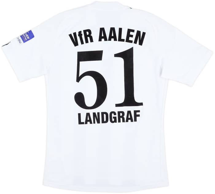 2011-12 VFR Aalen Match Issue GK/Home Shirt Landgraf #51
