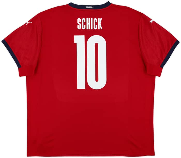 2020-22 Czech Republic Home Shirt Schick #10 - 10/10 - (3XL)