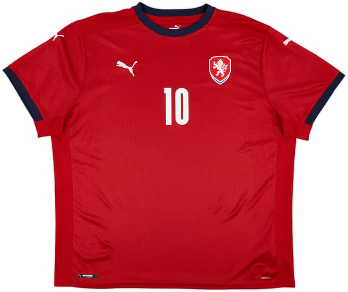 2020-22 Czech Republic Home Shirt Schick #10 - 10/10 - (3XL)