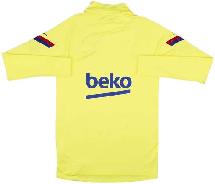 2020-21 Barcelona Nike 1/4 Zip Drill Top - 10/10 - (S)