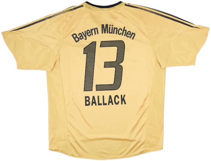 2004-05 Bayern Munich Away Shirt Ballack #13 - 6/10 - (XL)