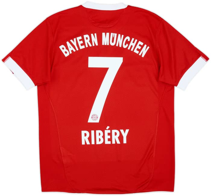 2009-10 Bayern Munich Home Shirt Ribery #7 - 8/10 - (XL.Boys)