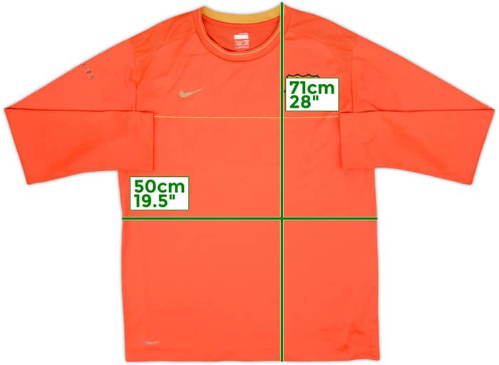 2008-09 Barcelona Nike Training L/S Shirt - 10/10 - (L)