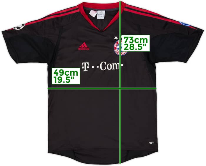 2004-05 Bayern Munich CL Shirt Makaay #10 - 4/10 - (XL.Boys)