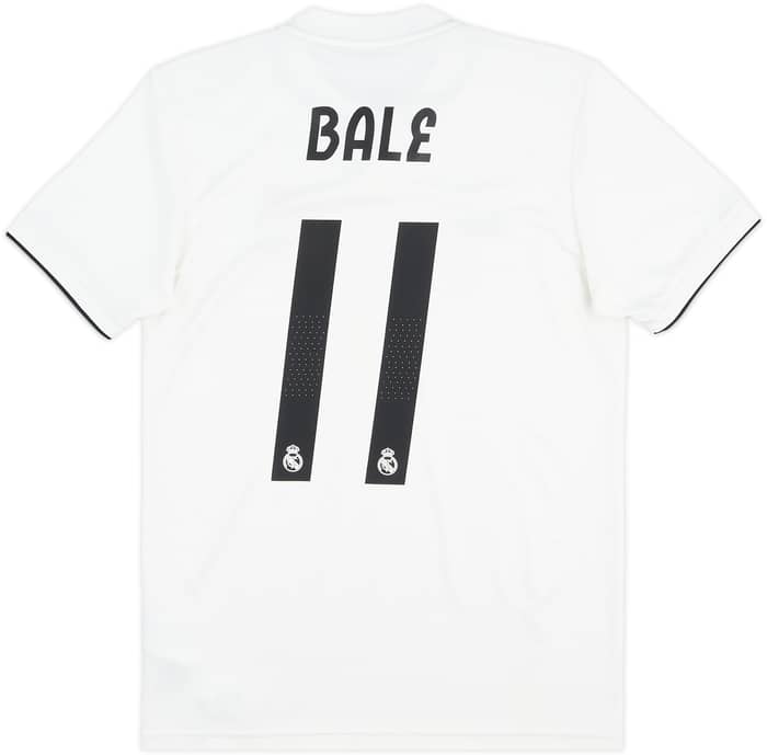 2018-19 Real Madrid Home Shirt Bale #11 - 8/10 - (S)