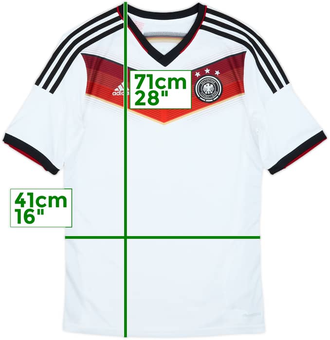 2014-15 Germany Home Shirt - 8/10 - (XL.Boys)