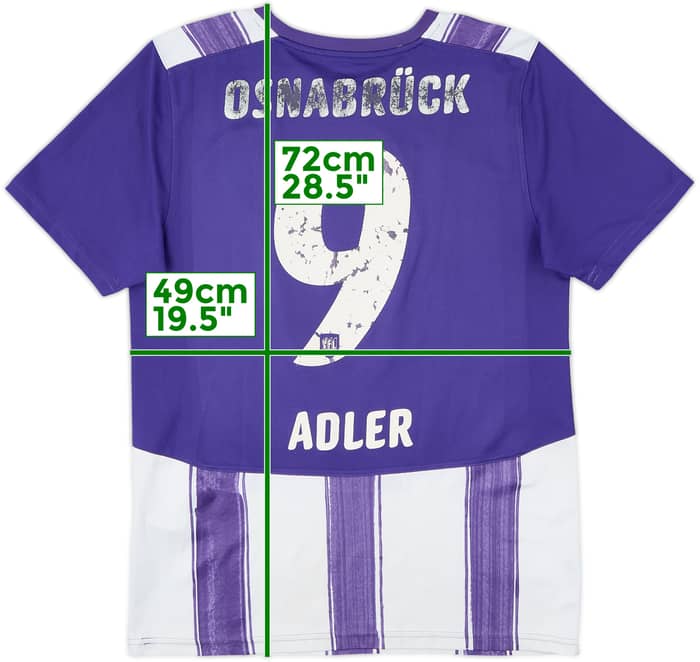 2010-11 VFL Osnabruck Home Shirt Adler #9 - 5/10 - (M)