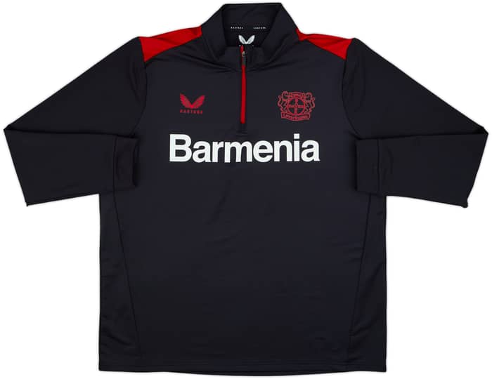 2022-23 Bayer Leverkusen Castore 1/4 Zip Drill Top - 9/10 - (XXL)