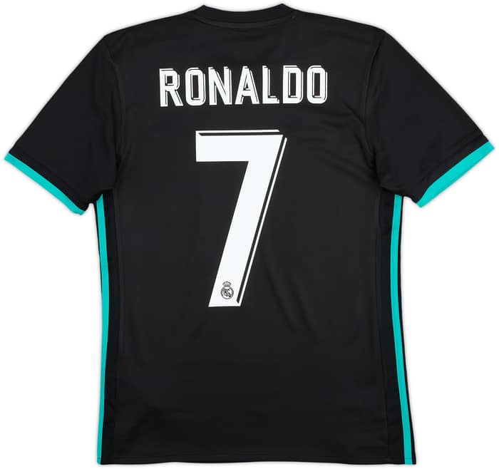 2017-18 Real Madrid Away Shirt Ronaldo #7 - 9/10 - (XS)