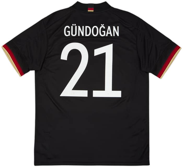 2020-21 Germany Away Shirt Gundogan #21 - 10/10 - (L)