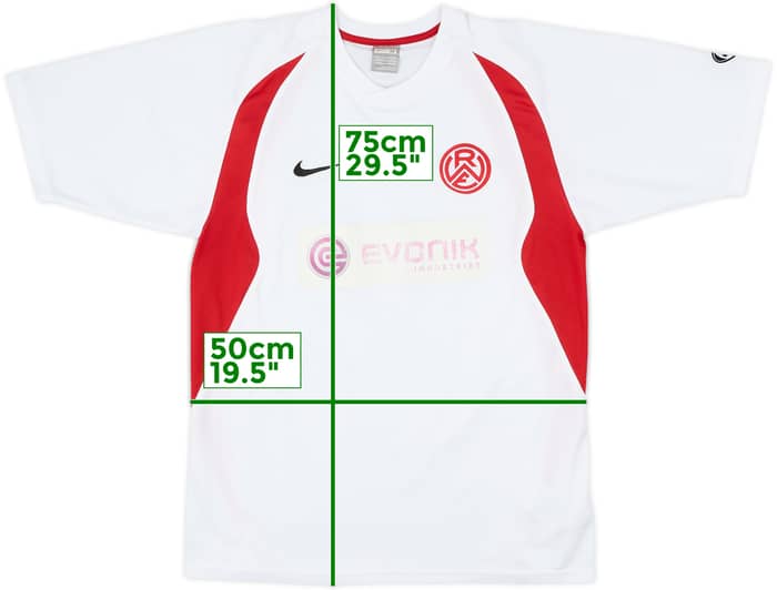 2007-08 Rot-Weiss Essen Home Shirt - 6/10 - (M)