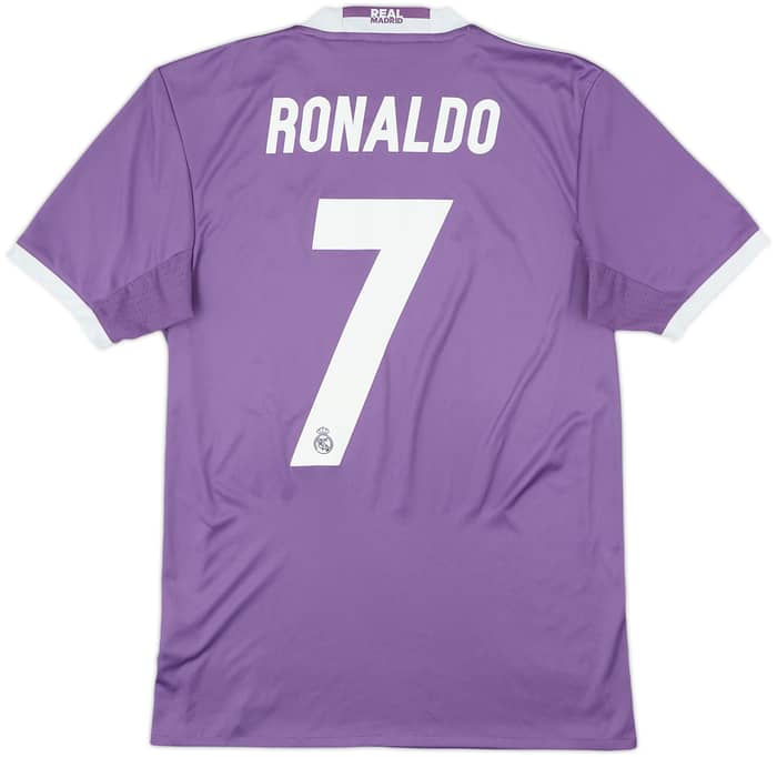 2016-17 Real Madrid Away Shirt Ronaldo #7 - 7/10 - (XS)