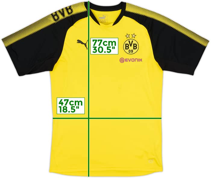 2017-18 Borussia Dortmund Puma Training Shirt - 8/10 - (M)