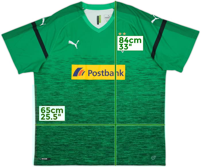 2018-19 Borussia Monchengladbach Third Shirt - 9/10 - (3XL)