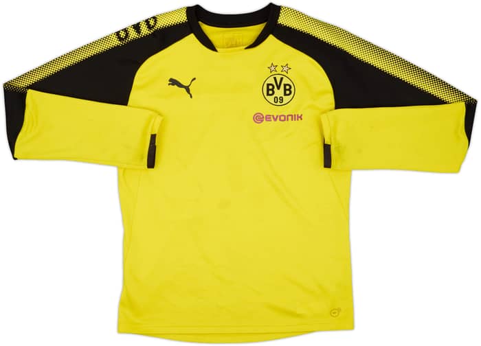 2017-18 Borussia Dortmund Puma Sweat Top - 4/10 - (S)