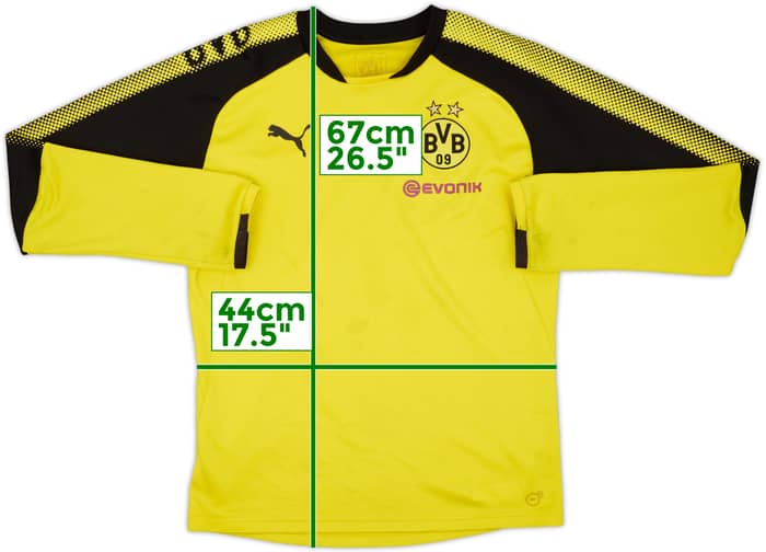 2017-18 Borussia Dortmund Puma Sweat Top - 4/10 - (S)