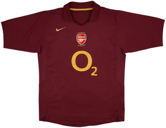2005-06 Arsenal Home Shirt Henry #14 - 8/10 - (XL)